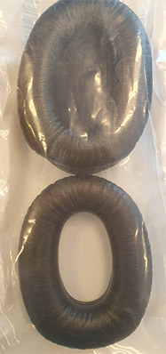 Oreillettes mousse et leatherette casque Sennheiser