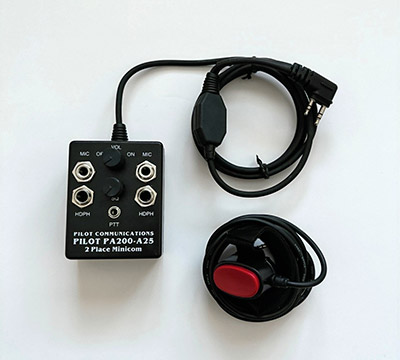 Intercom portable PA200 radio ICA25