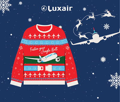 Pull de Noël Solidaire Luxair - Adulte Edition 2025