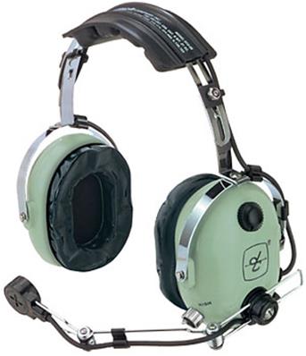 Casque hélicoptère David Clark H10-66N avec prise OTAN