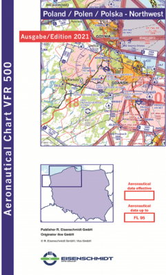 Carte VFR OACI Pologne 2024