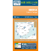 Carte VFR Espagne et Portugal Air Million 2024