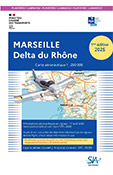 Carte aéronautique VFR de Marseille-Delta du Rhône version plastifiée 2025 édition 1