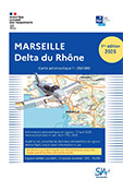 Carte aéronautique VFR de Marseille-Delta du Rhône 2025  édition 1