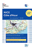 Carte aéronautique VFR de Nice 2025  édition 1 