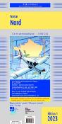 Carte aéronautique VFR Million du Nord de la France 2024
