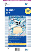 Carte aéronautique VFR Million du Sud de la France édition 1 version plastifiée 2025