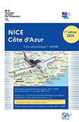 Carte aéronautique VFR de Nice 2024