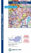VFR ICAO chart for Austria 2025