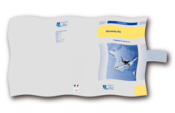 Pochette VFR France CRV + carte Lyon version plastifiée 2024 avec pochette