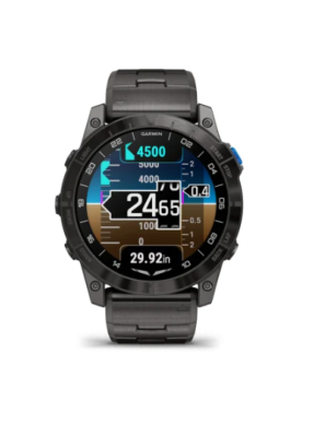 Gps aviation smartwatch D2™ Mach 1 Pro Titane and AMOLED Garmin