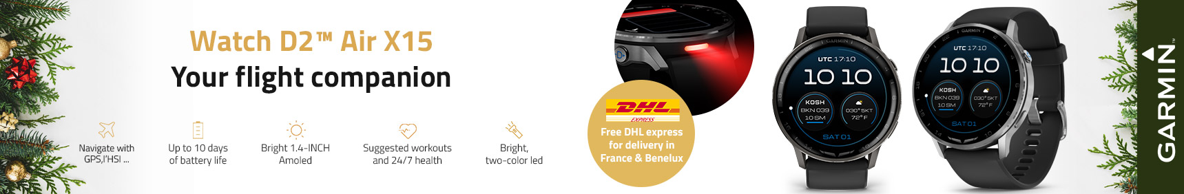 Montre Garmin Aire X15