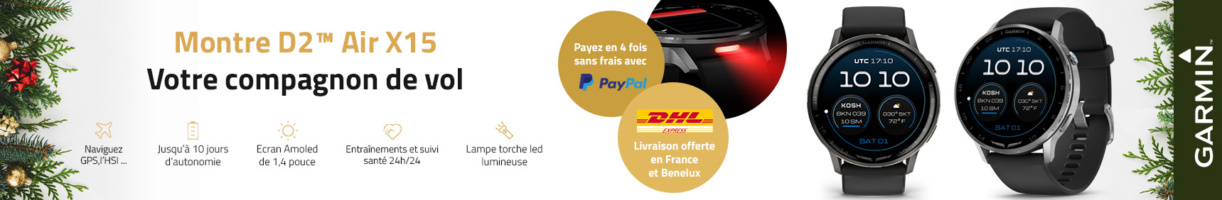 Montre Garmin Aire X15